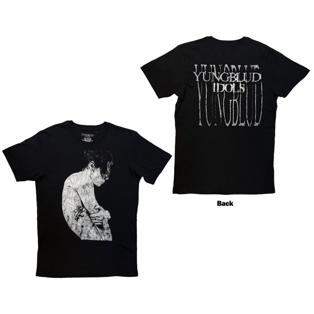 Yungblud - Idols Photo Heren Tshirt - Zwart